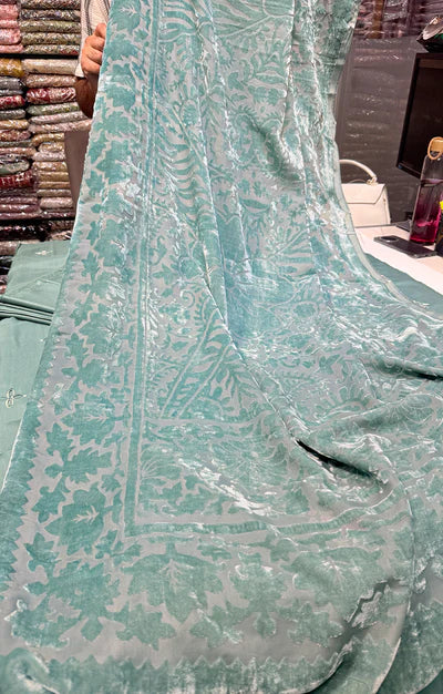 BATIK DHANAK PALACHI SHAWL 3PC
