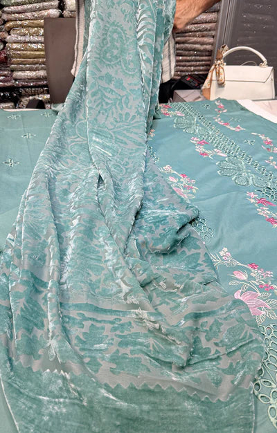 BATIK DHANAK PALACHI SHAWL 3PC