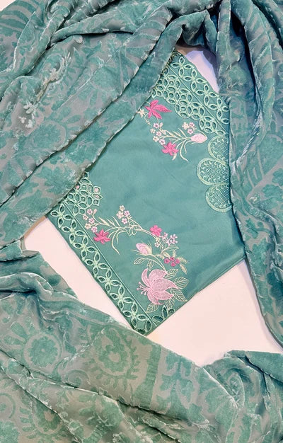 BATIK DHANAK PALACHI SHAWL 3PC