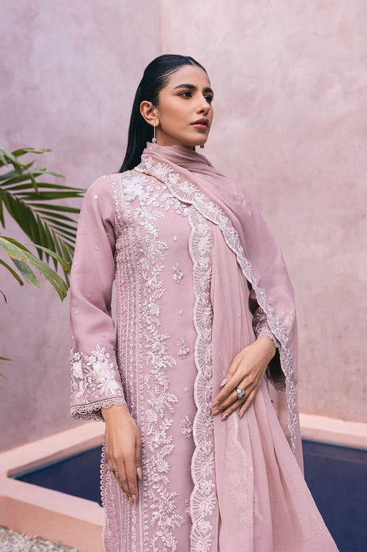 Azure Pink Chiffon Formal Collection Replica