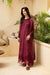 Azure | Maroon - Lawn Collection Replica