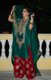 Hussain Rehar Raw Silk – Beryl