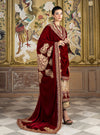 Zainab Chottani Gold Organza Formal Collection Replica