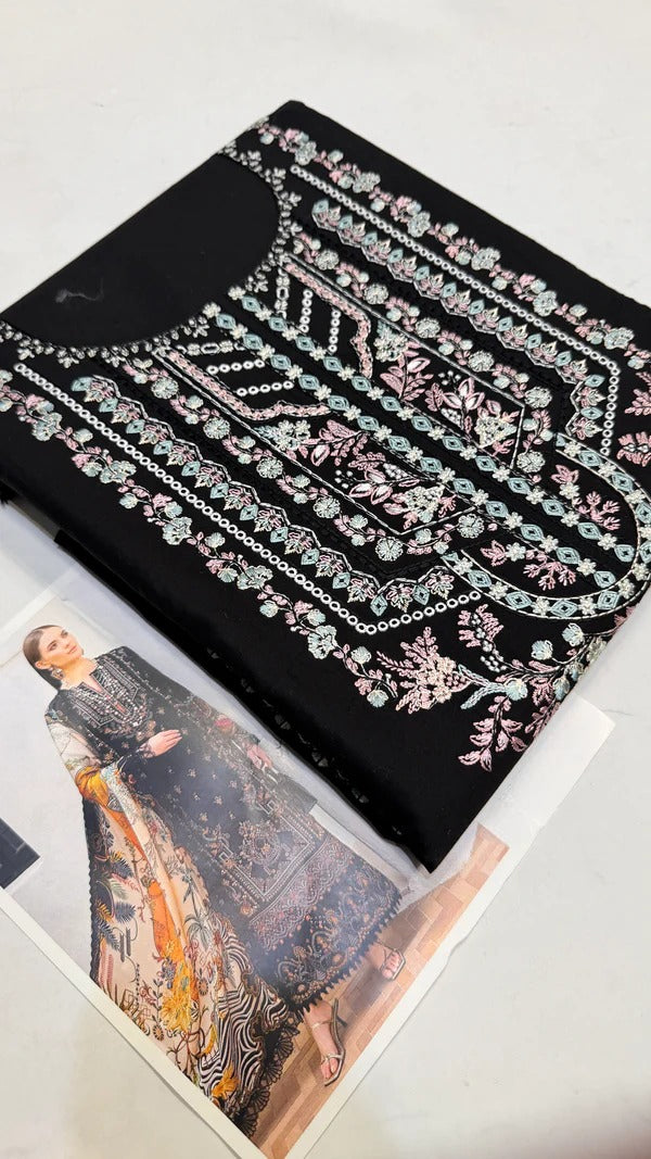 Kanwal Malik Lawn Noire (Black)