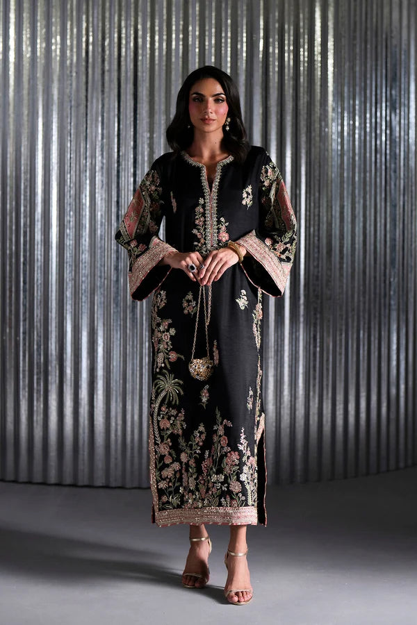 ETHNC SILK E-1135 KAFTAN 2PC