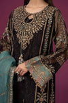 Maria B Black Net Formal Collection Replica