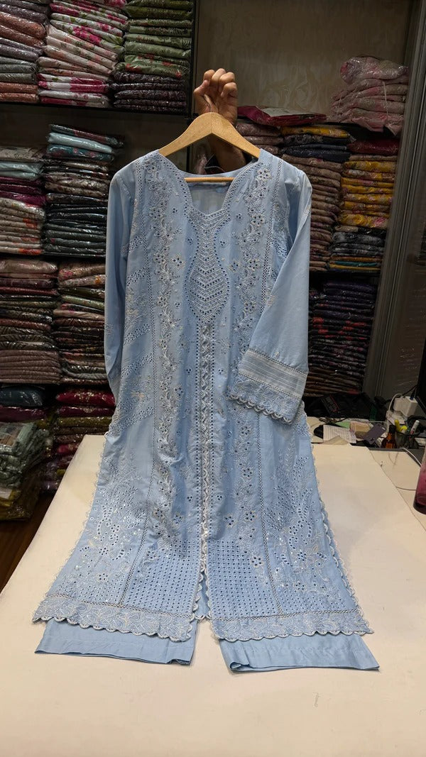 ZOE 2PC STITCHED SKY (Sky)