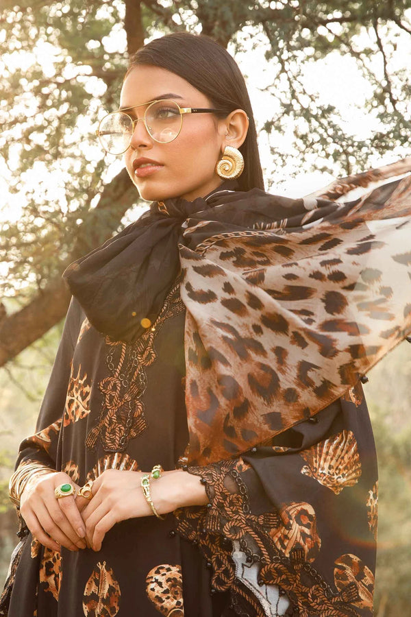 Maria B | Black - Lawn Collection Replica