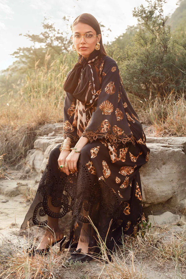 Maria B | Black - Lawn Collection Replica