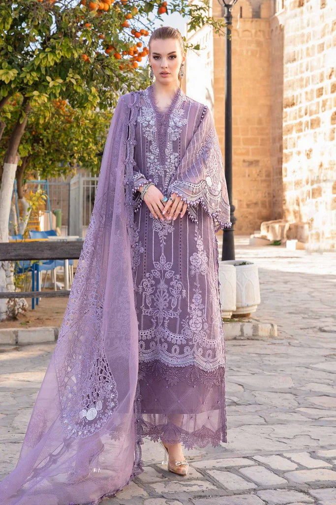 Maria B Purple Luxury Lawn Collection Replica