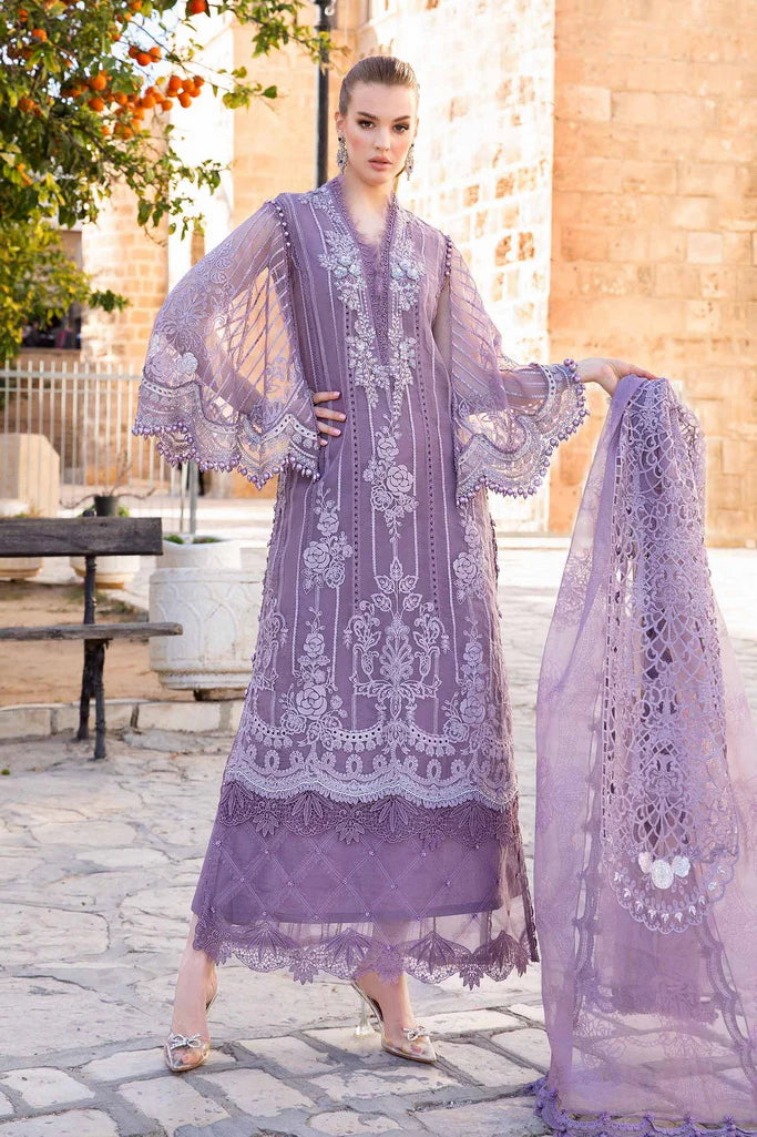 Maria B Purple Luxury Lawn Collection Replica