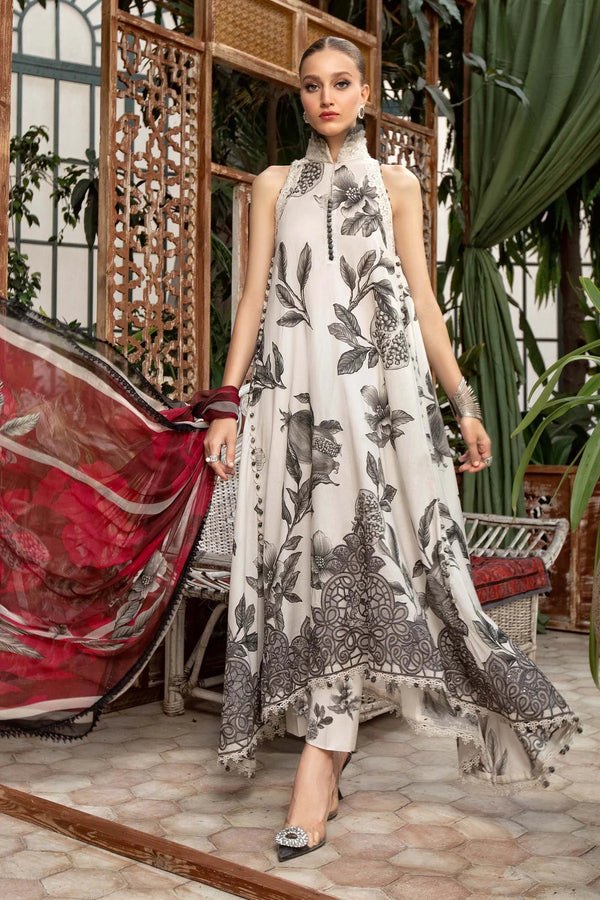 Maria B | White - Lawn Collecion Replica
