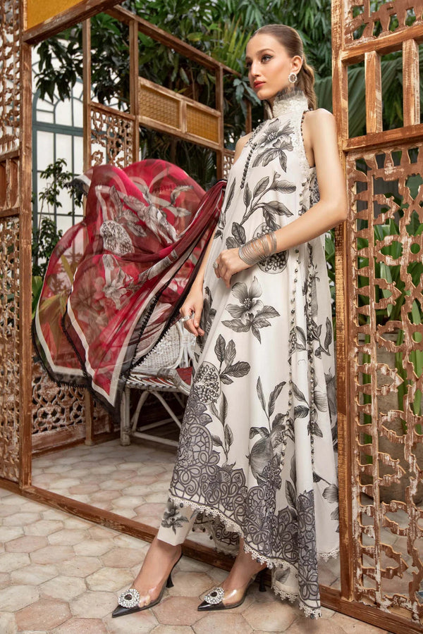 Maria B | White - Lawn Collecion Replica