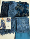 VELVET PALACHI 3PC MB ZINK BLUE