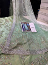 SRA 2PC SHISHA SILK FEROZEA 06 (Pistachio)