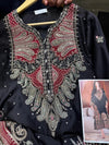 ETHNC SILK E-1098 KAFTAN 2PC (Delivery time 10 to 15 days)