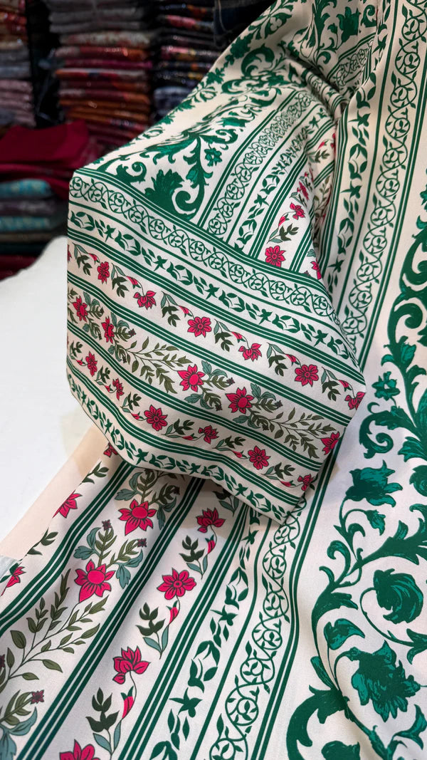 Ayeza Kaftan 2PC (Green)