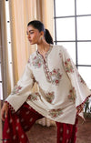 ETHNC SILK EMB WHITE