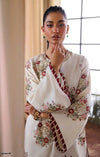 ETHNC SILK EMB WHITE