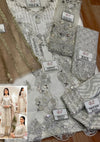 Maryam Hussain White Net Formal Collection Replica