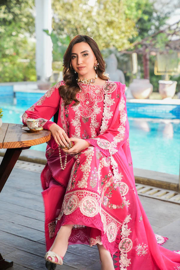 Aneelas 02 Banadora Lawn (Shocking Pink)