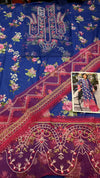 Mahnur Lawn Blue