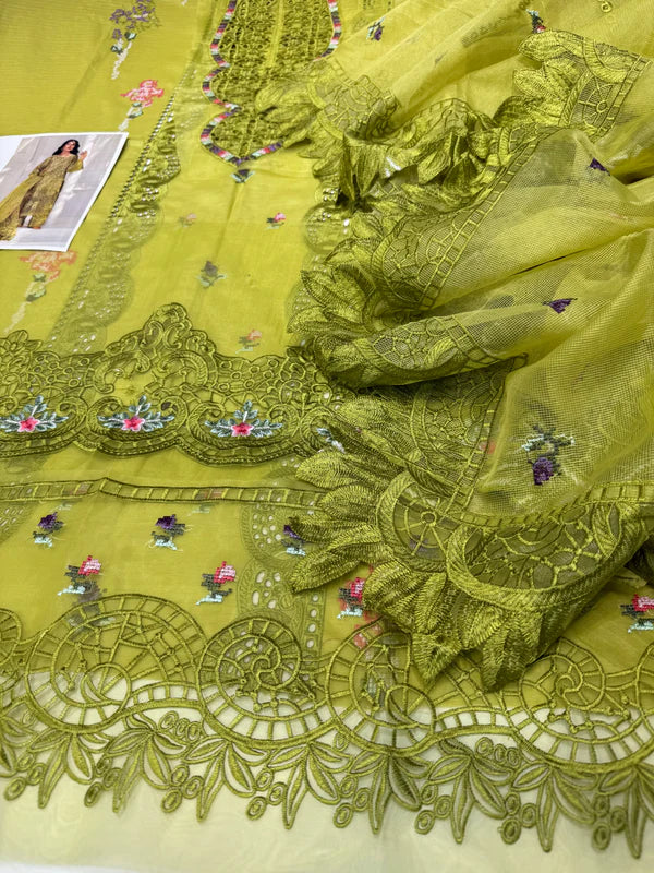 ANEELAS Banadora Lawn – Dhaani (Single Neck)
