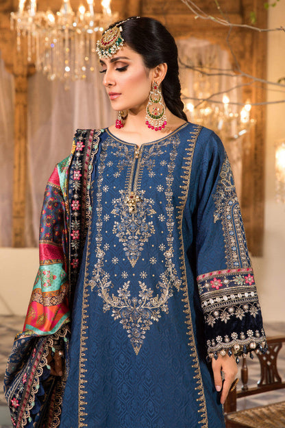 Maria B Blue Luxury Lawn Collection Replica