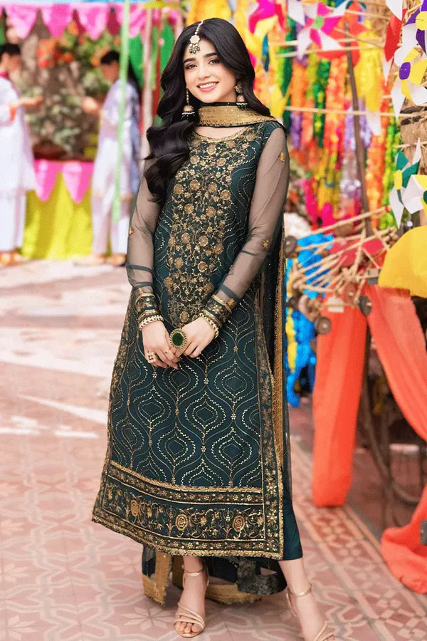 Asim Jofa Net Embroided Collection Replica