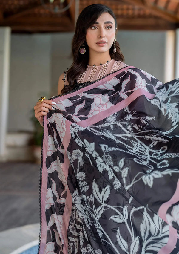 Asifa Nabeel White | Printed Lawn Collection Replica