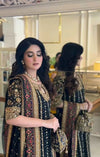 Haris Shakeel Luxe Shisha Silk – Black & Gold Edition (2Pc)