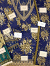 Maria B Blue Luxury Lawn Collection Replica