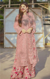 Aneelas Shisha Silk Urwa Pink 3Pc