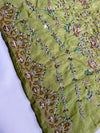TABYA RAW SILK TABEER (Pista)