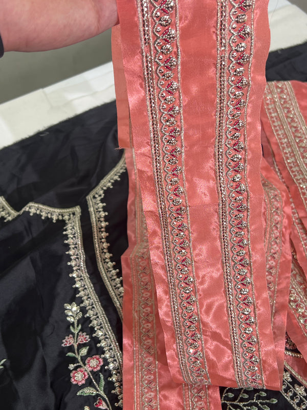 ETHNC SILK E-1135 KAFTAN 2PC