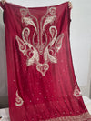 ETHNC SILK KAFTAN 2PC E-1069 UNSTICHED