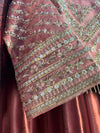 ROSE GOLD EMBROIDERED LEHENGA
