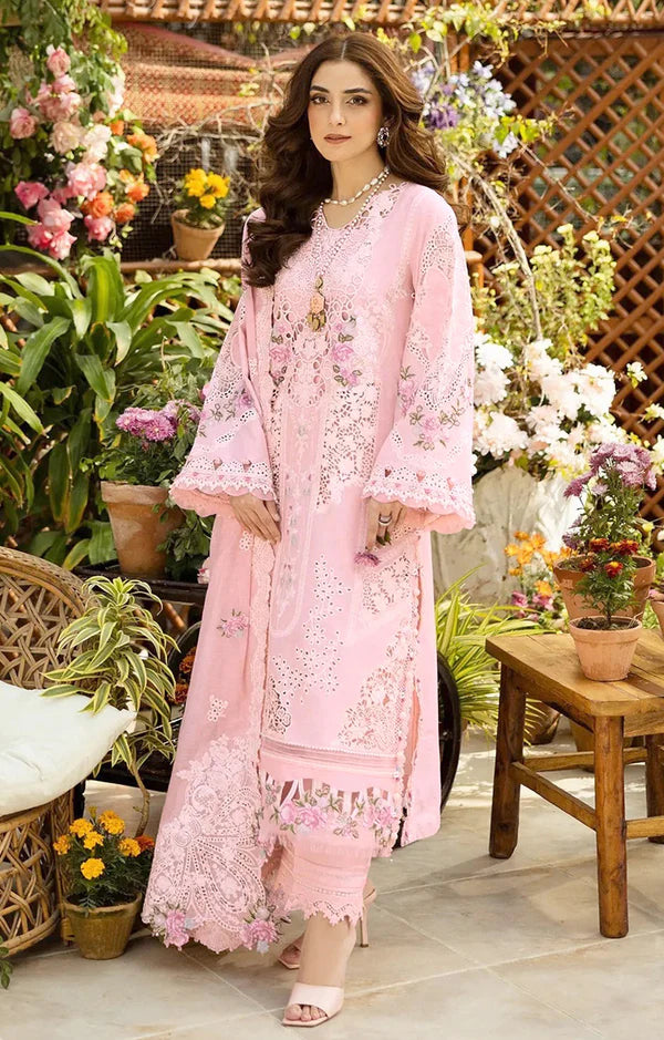Elaf Lawn Mahgul (Pink)