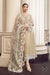 Maria B Light Brown Chiffon Formal Collection Replica