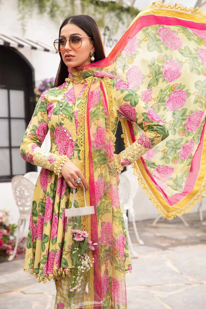 Maria B Printed Lawn Embroidered Collection Replica