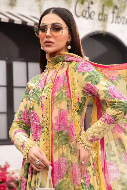 Maria B Printed Lawn Embroidered Collection Replica