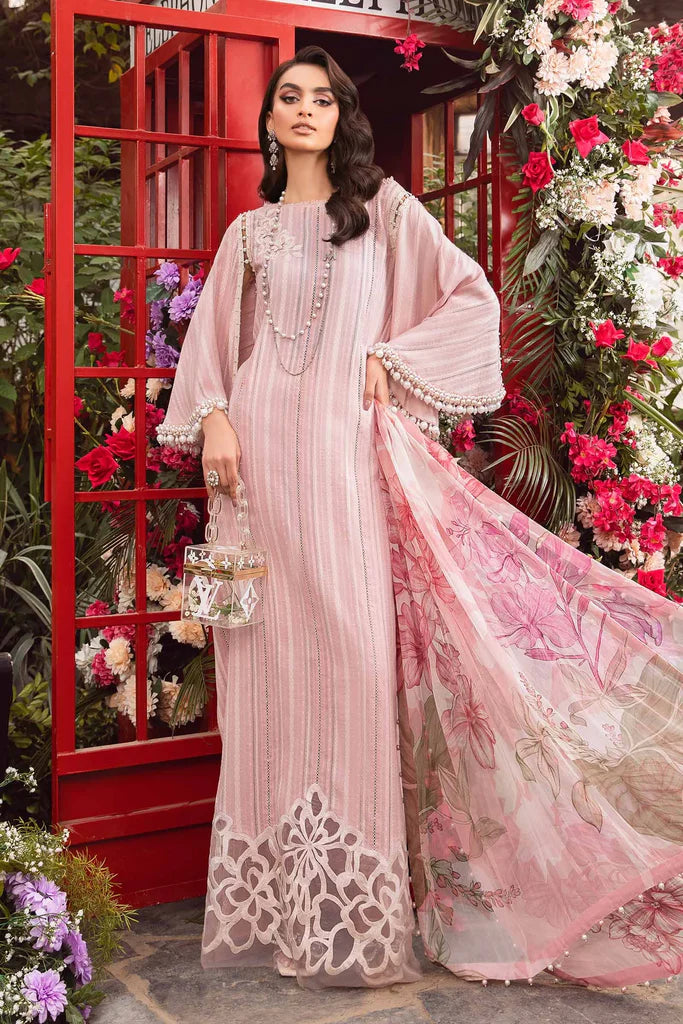 Maria B Pink Printed Lawn Collection Replica