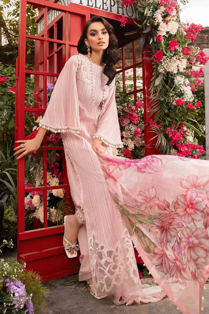 Maria B Pink Printed Lawn Collection Replica