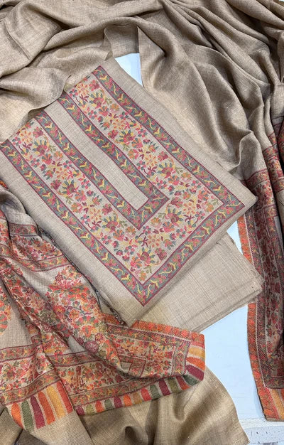 MB PASHMINA WOOL SUIT 3PC