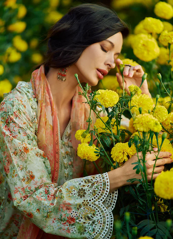 Image Printkari | Pistachio - Luxury Lawn Collection Replica