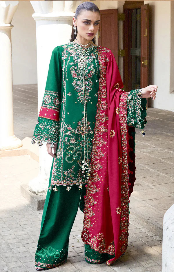 HUSSAIN REHAR Lawn - Riviera (Emerald Green)