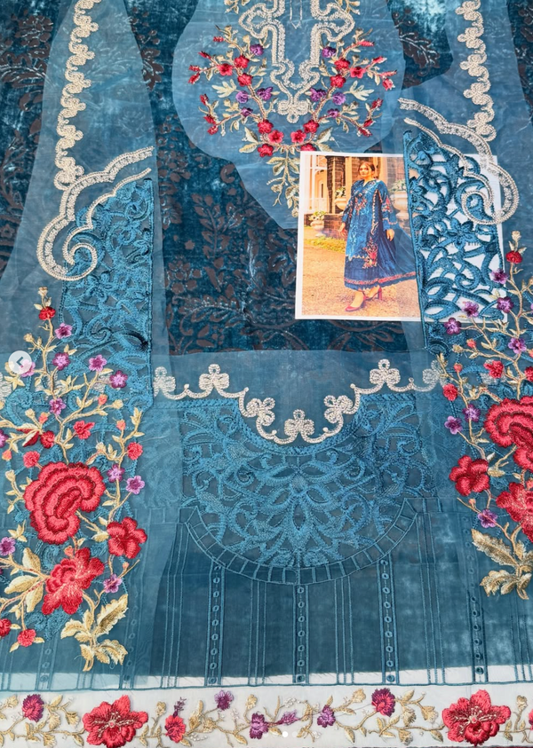 Velvet Palachi 3PC MB SEA GREEN