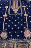 MARIA.B VELVET 01 NAVY
