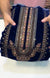 MARIA.B VELVET 01 NAVY