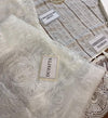 Ayeza Khan White Chikan Kari Luxury Lawn Collection Replica